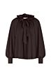 Studio Anneloes Palmer Ruffle Blouse Expresso