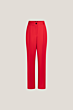 Jansen Amsterdam Paris Woven Wide Long Pants Red