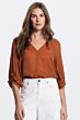 Jansen Amsterdam Pelin Blouse Toffee