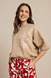 Studio Anneloes Pleuni Embrioderie Sweater Latte