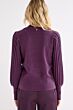 Tramontana Puff-Sleeve Jumper Aubergine Noir 