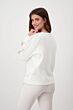 Monari Pullover Strassteentjes en Studs Off-white 