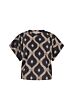 Studio Anneloes Renske Batik Top Black/Latte 