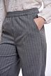 Rino & Pelle Joko Regular Wide Pants Mid Grey 