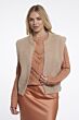 Rino & Pelle Elona Short Waistcoat Oat