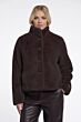 Rino & Pelle Vie Faux Fur Coffee Roast