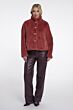 Rino & Pelle Vie Jacket Faux Fure Antique Rouge