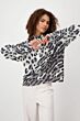 Monari Shirt Luipaardprint Frozen Green