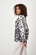 Monari Shirt Luipaardprint Frozen Green