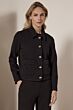 Tramontana Structured Jacket Classic Collar Black