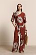 Studio Anneloes Bruce Flower Trousers Rust 