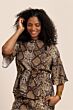 Studio Anneloes Vajen Snake Top Camel/Espresso