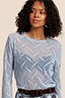 Studio Anneloes Reagan Flaire Lace Top Sky Blue