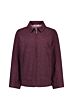 Studio Anneloes Jazy Herringbone Jacket Aubergine