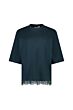 Studio Anneloes Fiore Lace Tee Dark Teal 