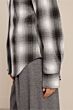 Studio Anneloes Tally Check Blouse Mid Grey