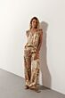 Tramontana Blouse Summer Safari Print Bronze