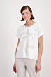 Monari T-shirt met Glitterletters