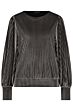 Tramontana Top Velvet Stripes Grey