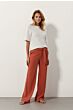 Tramontana Belted Trousers Terra 