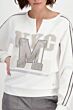 Monari Sweatshirt Neopreen Offwhite 