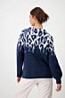 Monari Pullover Midnight Gemustert 