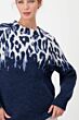 Monari Pullover Midnight Gemustert 