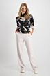 Monari Pullover Stone Gemustert