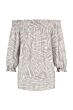 Studio Anneloes Alicia Voile Smoq Top Taupe.