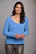 Rino & Pelle Kinsley V-Neck Sweater Blue