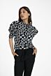 Studio Anneloes May Batique Blouse Black /OffWhite