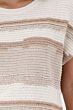 Monari Pullover Texturen Champagne Beige