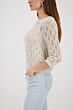 Monari Pullover Opengebreid Champagne Beige 