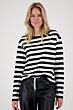 Monari Sweatshirt Black Striped