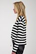 Monari Sweatshirt Black Striped