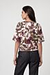 Monari Sweatshirt Bloemen Patroon Antique White 