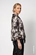 Monari Blouse Black Pattern