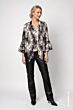 Monari Blouse Black Pattern