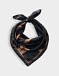 Opus Aditha Sjaal Coal Blue -0