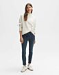 Opus Elma Blue Black Jeans Deep Blue Black