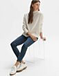 Opus Elma Blue Black Jeans Deep Blue Black