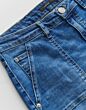 Opus Elma Flared Jeans Mid Fresh Blue 