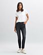 Opus Jeans Evita Dark Authentic Used Grey 
