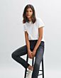Opus Jeans Evita Dark Authentic Used Grey 