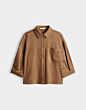 Opus Faloura Blouse Ginger Bread