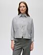 Opus Felanga Blouse Hazy Fog Melange 