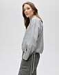 Opus Felanga Blouse Hazy Fog Melange 