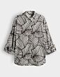 Opus Felora Botanical Blouse Affogato