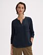 Opus Forano Blouse Coal Blue
