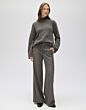 Opus Melane Herringbone Broek Warm Greige 